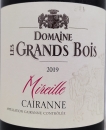 Domaine Les Grands Bois Mireille 2019 Cairanne AOC, Rotwein trocken 0,75l